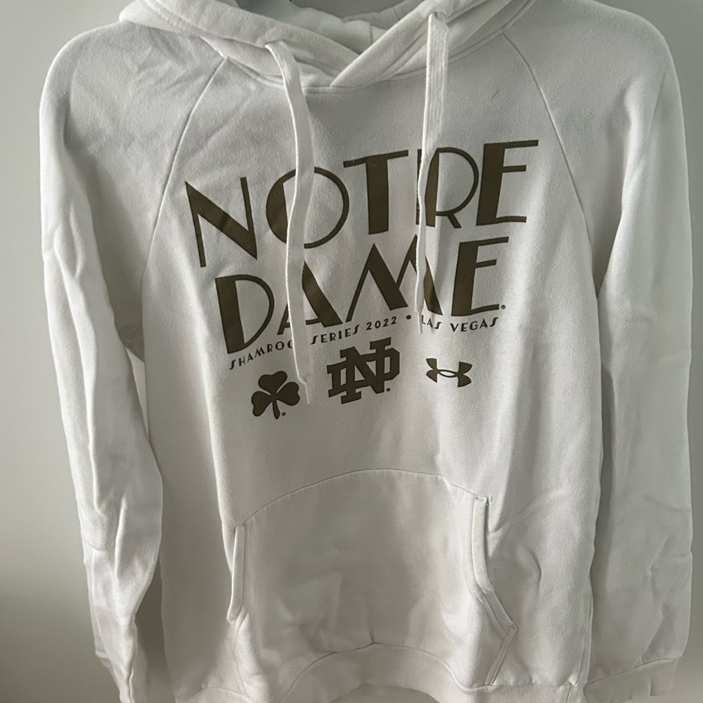 Under Armour White Hoodie